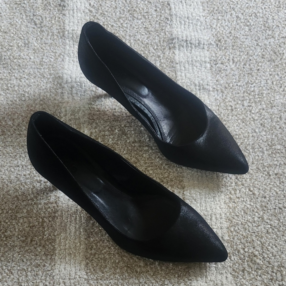 Maje Black Heels Sleek Design